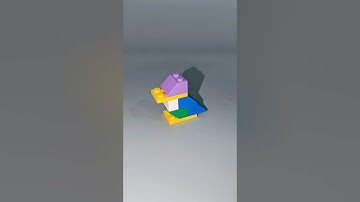 Lego Bird | Building Blocks Bird | ASMR #lego #shorts #shortvideo #easy #diy