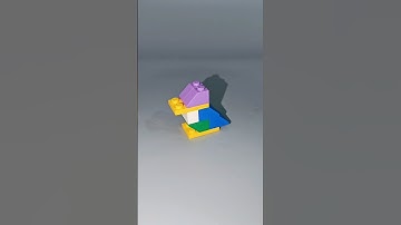 Lego Bird | Building Blocks Bird | ASMR #lego #shorts #shortvideo #easy #diy