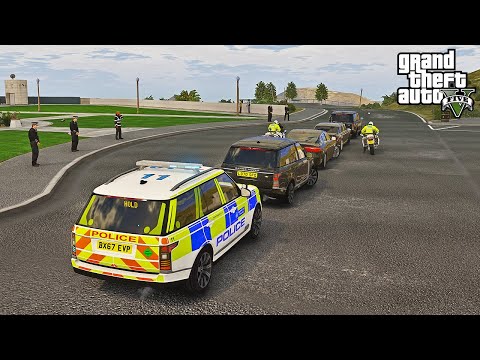 🇬🇧 Escorting King Charles III for Royal Coronation! | GTA 5 UK Police LSPDFR Mod