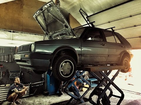 Приводим VW Golf 2 1987 года в чувства