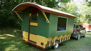 I Made a Gypsy Wagon out of an old Popup Camper