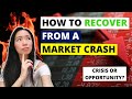 How to recover from a market crash | Crypto and stock crash