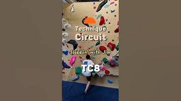 Slab Tech - Rise Technique Circuit - TC8 #climbing #bouldering #beta #technique