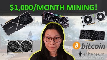 Make $1,000 Profit Mining With Your Personal Computers - GPUs ROI Breakdown!