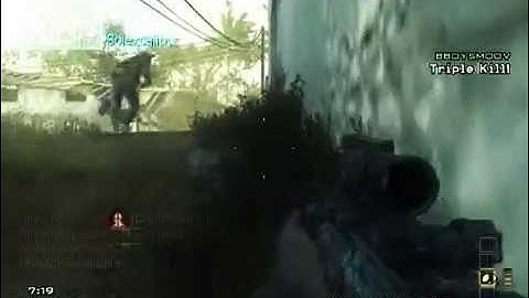 MW3-M4A1 QUICK TRIPLE KILL