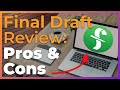 Final draft review screenwriting software 2022