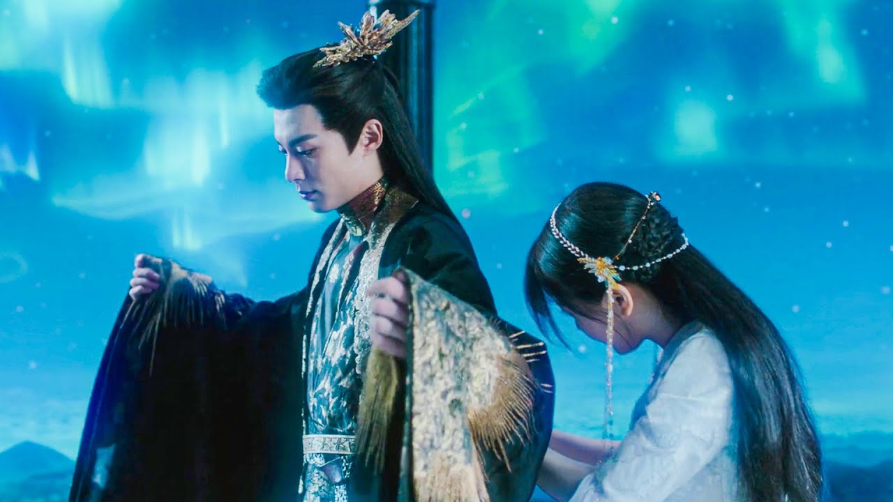 小蘭花環住霸道魔王的腰，撩得他心頭一顫，抱緊她曖昧升級！#虞书欣 💖#王鹤棣 #苍兰决