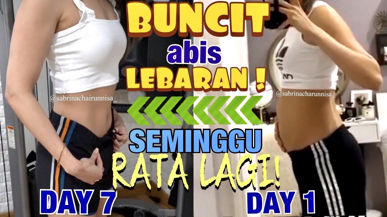 Cara Mengecilkan Perut Buncit dalam 1 Minggu !! Diet cepat tanpa