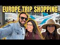 Shopping vlog for our europe holidays  meeting friends  indian youtuber in england