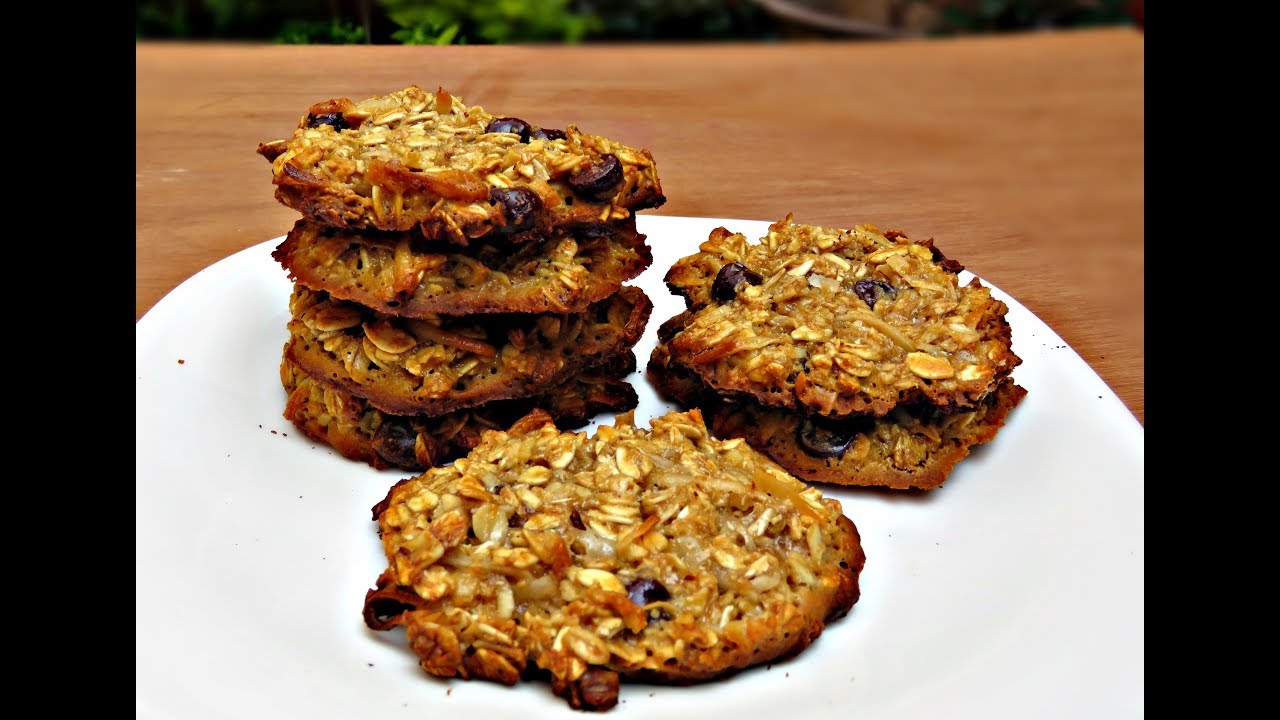 GALLETAS DE AVENA SALUDABLES EN 4 MINUTOS