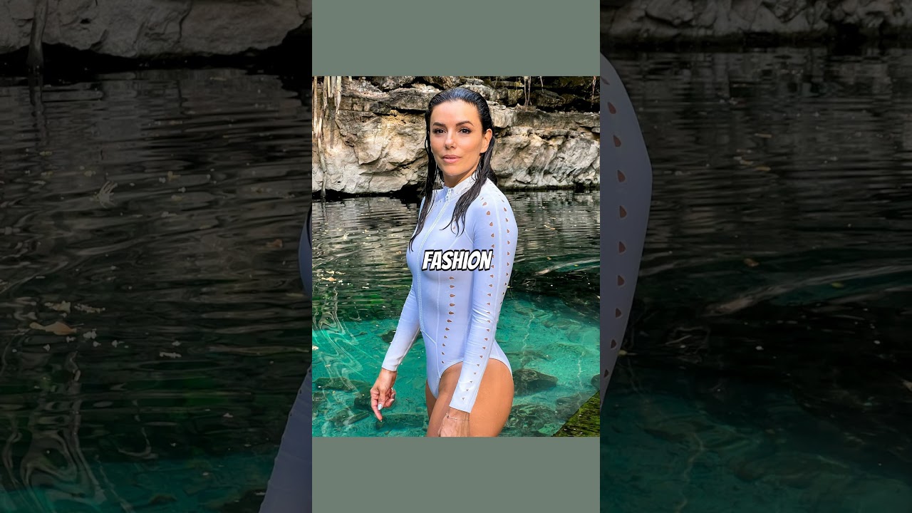 Eva Longoria's Sizzling Green Bikini Photoshoot - Soaking Up the Sun!