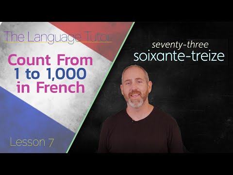 How to Count in French | Lesson 7