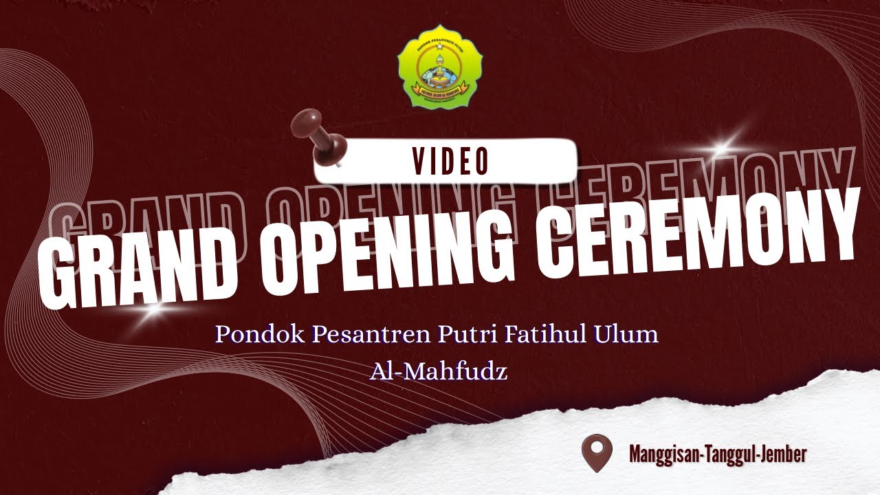 GRAND OPENING CEREMONY