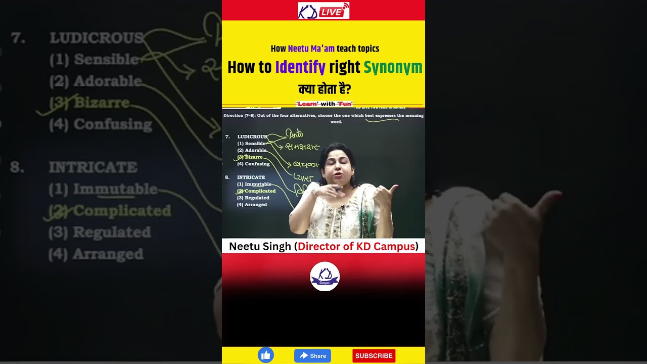 How to choose correct option in Exam ? 