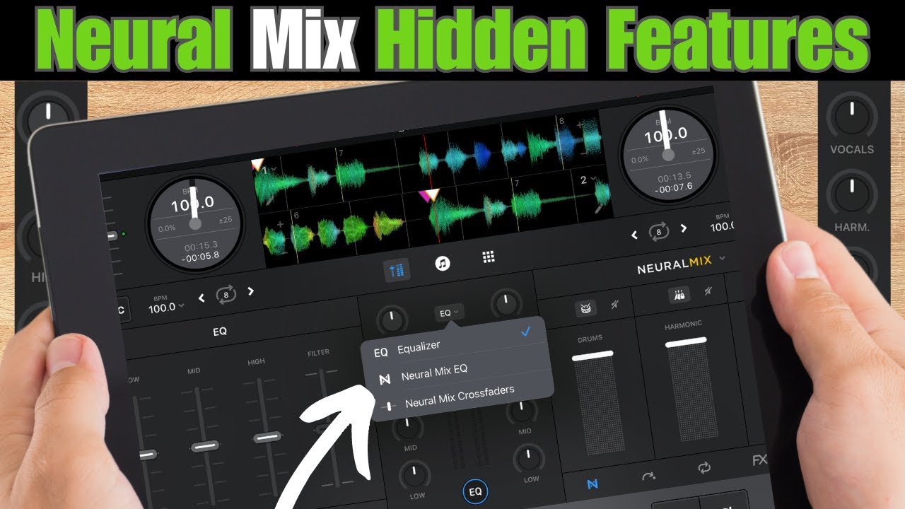 Djay Pro AI Neural Mix Hidden Features YouTube