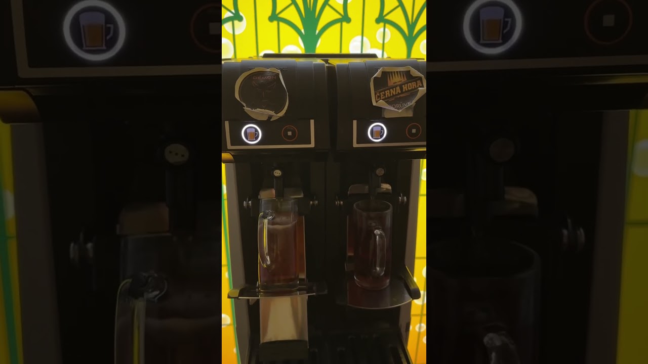 Self service- Beer museum Prague, CZ.  