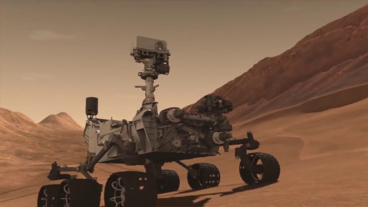 Mars Science Laboratory Curiosity Rover Animation720p YouTube