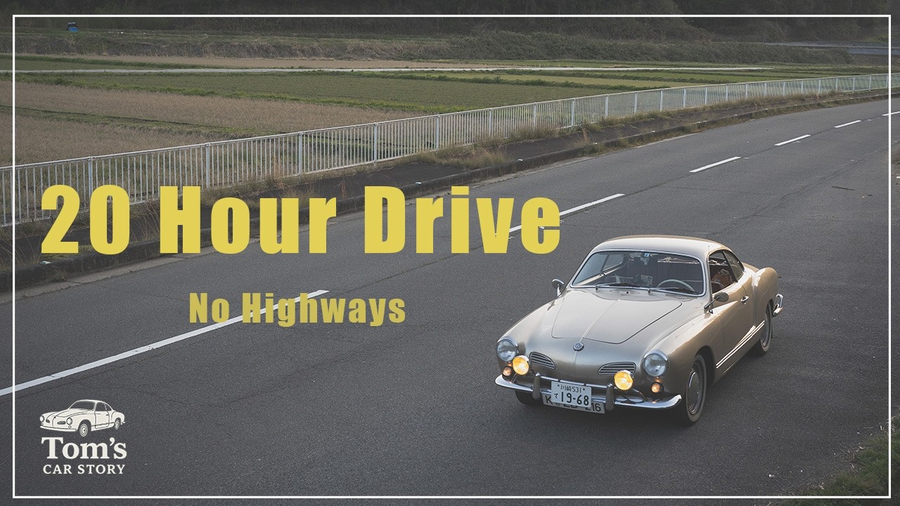 I Drove 20 Hours Without Highways to Wakayama | Karmann Ghia - YouTube