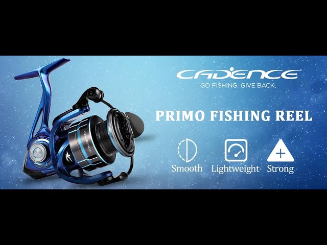 Cadence Primo Ultralight Spinning Reel with Magnesium Frame 