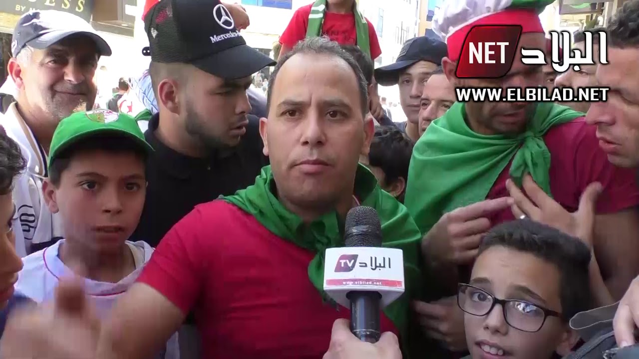 الجزائر نيجيريا تصريحات متظاهرين في ولاية البليدة خلال الجمعة 15 من الحراك