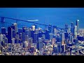 San Francisco-London flight UA901 with ATC audio: Takeoff, Sierra Nevada. River Thames 2015-08-18