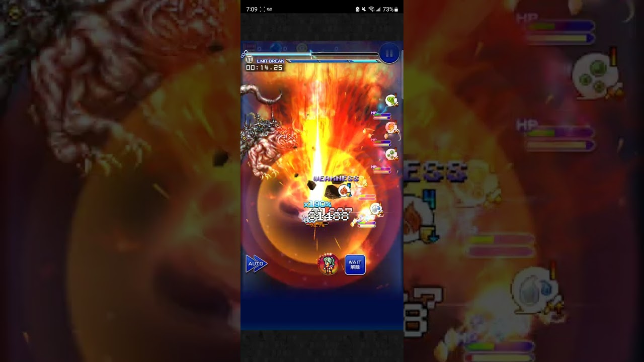 FFRK JP - Crystal Dungeon 2.0 Hard Mode sub 22