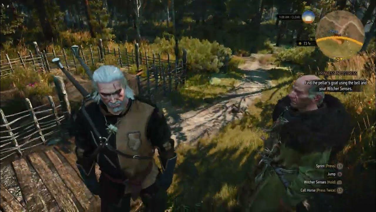 The Witcher 3 A Princess In Distress Find & Bring The Goat Back To