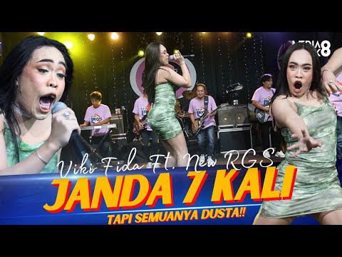 JANDA 7 KALI - Tapi Semuanya Dusta - Viki Fida x New RGS ( Live Dangdut Version ) MEDIA MUSIK8