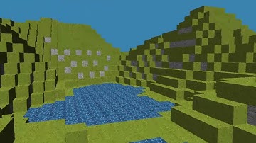 Opengl world generation test - water and new textures