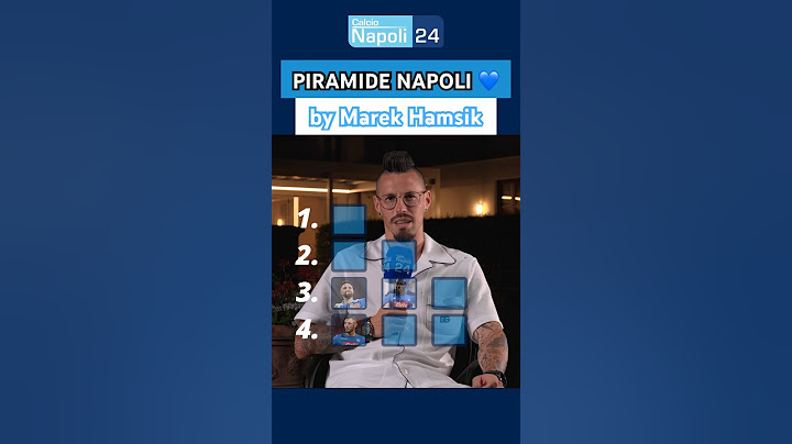 PYRAMID NAPLES FOOTBALLERS 💙 by Marek Hamsik ✨⭐️