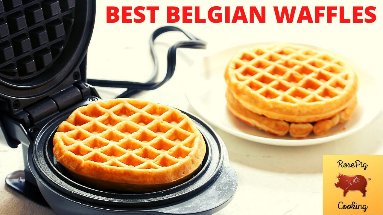 Belgian Waffles - Preppy Kitchen