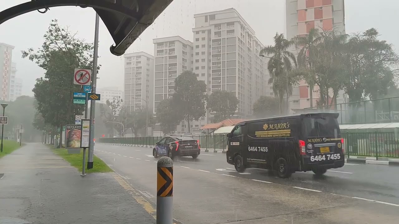 Audio Visual Capture | Singapore Choa Chu Kang Afternoon Thundery Shower