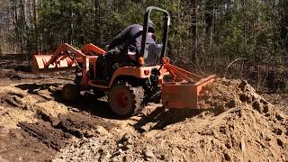 Fixing a Customers Gravel Driveway