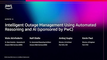 AWS re:Invent 2025 - Intelligent Outage Management Using Automated Reasoning and AI (AIM275)