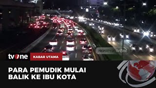 Download Lagu Arus Lalu Lintas Terpantau Padat di Tol Cikampek Malam Ini | Kabar Utama tvOne MP3