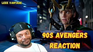 90s AVENGERS Teaser Trailer Reaction | Tom Cruise & Johnny Depp Retro Marvel Concept