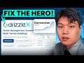 B2B CRO Expert Reviews SaaS for Water | Fix the Hero | Drizzle X