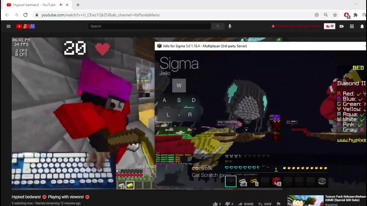 StreamSnipeing An random guy ft SIGMA5 