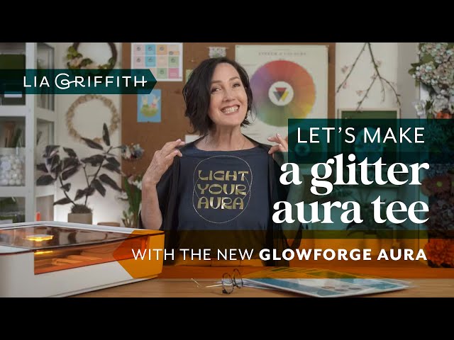 VIDEO: 5 Easy Projects to Craft with a Laser Cutter - Using the NEW Glowforge  Aura - Lia Griffith