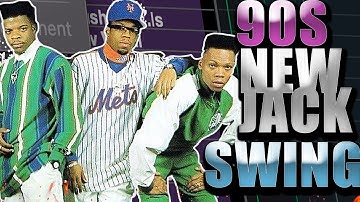 HOW TO MAKE A 90s R&B NEW JACK SWING BEAT FROM SCRATCH