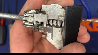 2012 Toyota door lock sight decode and cut