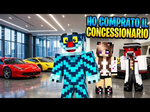 HO COMPRATO IL CONCESSIONARIO! VITA SU MINECRAFT!