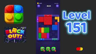 Block Out Level 151 Walkthrough | Solutionguruji | Gameplay Color Sort Puzzle screenshot 4