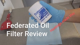 Federated oil filter review