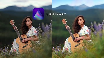 Portrait Editing Tutorial using Luminar AI, Easy Beginner Friendly