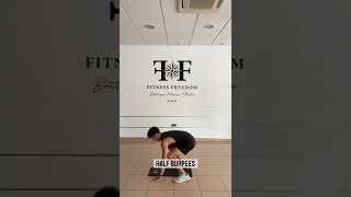 Half Burpees Tutorial