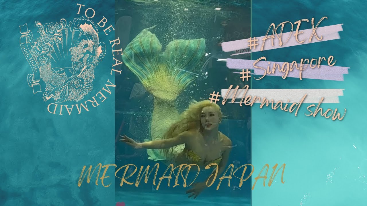 ADEX】【Singapore 2025】Mermaid performance show【シンガポール