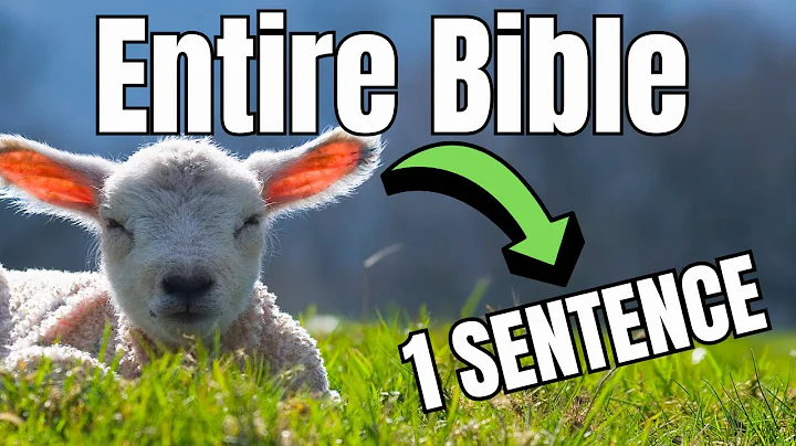 Every Book of the Bible Explained in One Sentence (You’ll Never Forget This)