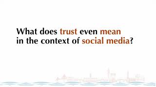 What Do We Mean When We Talk about Trust in Social Media A Systematic Review
