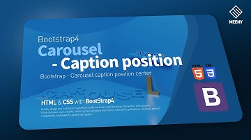 Carousel caption position center